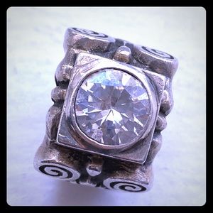 King Baby Studio White Sapphire & Sterling Size 7